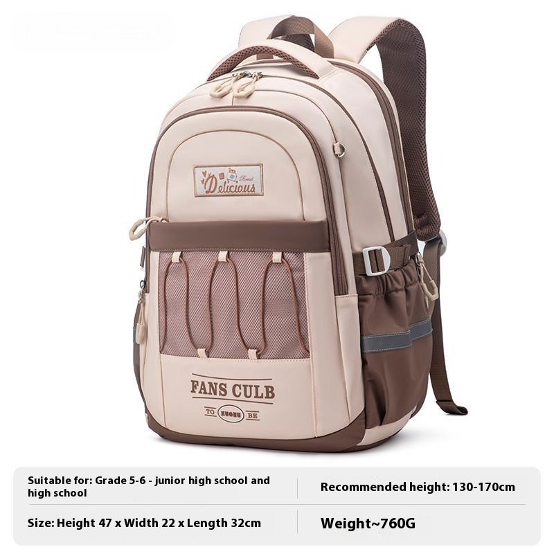 Large Capacity Girl's Backpack - Image 2
