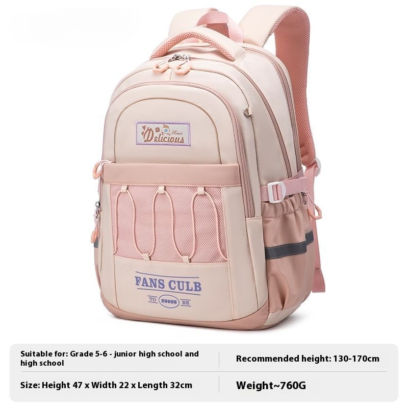 Large Capacity Girl's Backpack - Image 9
