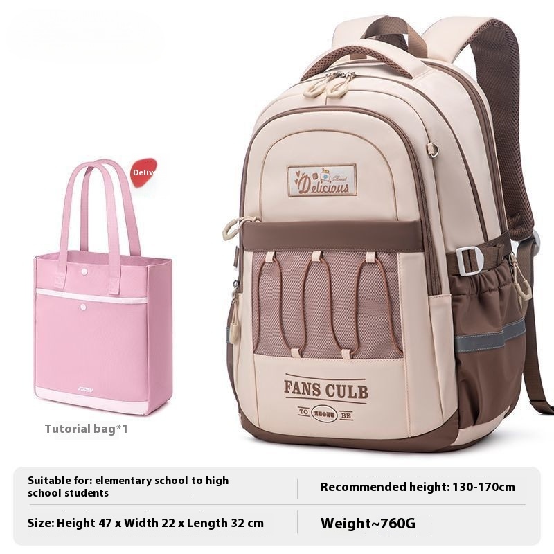 Large Capacity Girl's Backpack - Image 7